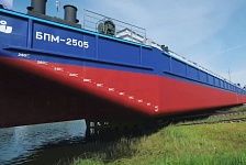 ООО «Самусьский ССЗ» спустил на воду пятую баржу из серии в 10 судов, пр. RDB 66.68М