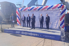 На Самарском судостроительном и судоремонтном заводе ЗАО «Нефтефлот» в г.Самара 15 сентября 2021 года состоялась торжественная церемония закладки килей двух промерных судов проекта RDB 66.62.