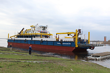 ПАО «ССК» (г.Городец) спустила на воду несамоходный земснаряд "Северо-Двинский-701" проекта №4395